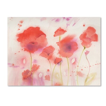 Sheila Golden 'Poppy Memory' Canvas Art,24x32